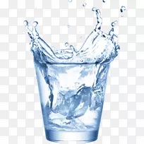 饮用水玻璃软化水.水