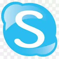 用于商业窗口的skype实时信使标识线-skype