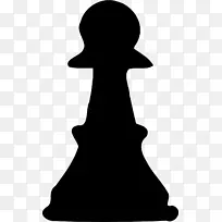 棋类棋子主教剪贴画-国际象棋