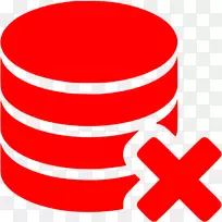 数据库计算机图标PostgreSQL删除-数据库