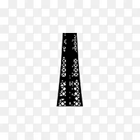 品牌埃菲尔铁塔字体-埃菲尔铁塔