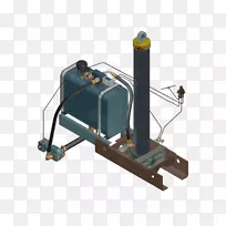 液压缸自卸车液压传动系统自卸车