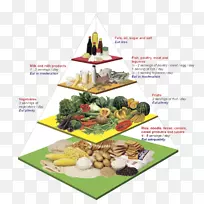 马来西亚美食金字塔健康饮食金字塔营养健康