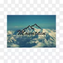 摄影造型字体-山岳创意