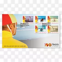 新西兰邮政品牌新西兰元冲浪救生