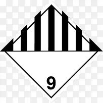 危险品类别9杂项危险品标签运输编号-ROMBO