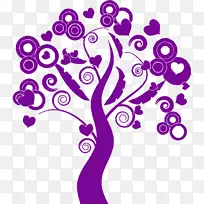 树紫木本植物红枫夹艺术树