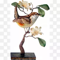 鸟类区系花盆-鸟