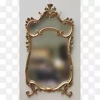 黄铜01504古董镜-黄铜