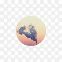 空气污染大气自然环境