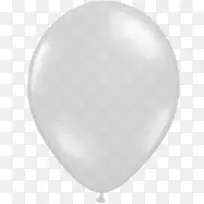 玩具气球白色镀金者皮肤充气气球