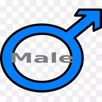 性别符号计算机图标男性剪贴画.男性符号