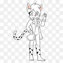 猫传奇生物卡通肌肉猫