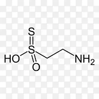 牛磺酸分子化学物质化学配方化学尿钙