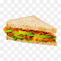 芝士三明治、鸡肉三明治、吐司三明治、汉堡、潜水艇三明治-蔬菜
