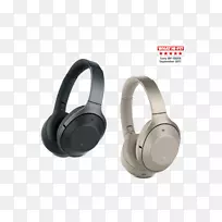 噪声消除耳机有源噪声控制索尼1000 xm2.耳机