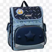 手提包蓝色背包手提行李夹艺术袋
