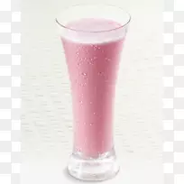 草莓汁奶昔健康奶昔不含酒精饮料