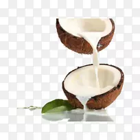 椰奶椰子水椰子油-牛奶