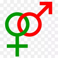 性别符号女性剪贴画符号