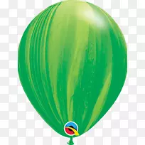 玩具气球绿色气球派对-气球