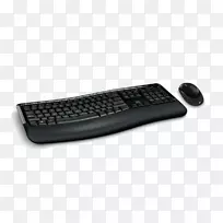 电脑键盘电脑鼠标微软无线人体工程学键盘鼠标和键盘