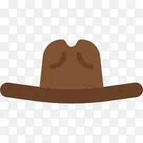 牛仔帽电脑图标时尚帽