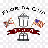 佛罗里达州高尔夫球协会佛罗里达杯标志北佛罗里达奖杯-小索海姆杯