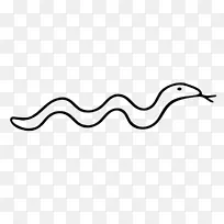 蛇爬行动物画夹艺术-蛇