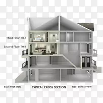 木桥房屋建筑物业住宅室内平面图