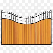 综合栅栏门建筑锻铁栅栏