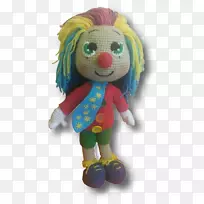 毛绒玩具毛绒娃娃小丑玩具