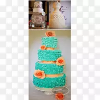 婚礼蛋糕奶油蛋糕装饰纸杯蛋糕小四结婚蛋糕