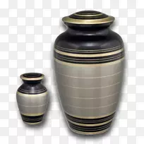 陶瓷陶艺花瓶-火葬
