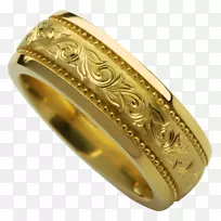 婚戒Encinitas珠宝订婚戒指-金戒指