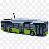 小型轿车旅游巴士服务模型轿车