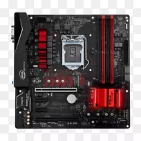 英特尔lga 1151 Fatal1ty b250m性能微atx主板-英特尔