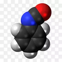 球棒模型分子空间填充模型化学分子模型异氰酸酯