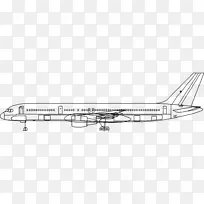 波音767窄机身飞机航空航天工程飞机