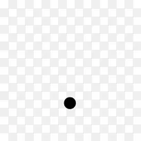 线点字体-句号