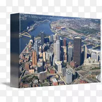 大都会区航空摄影城市三星星系S4城市设计-鸟瞰