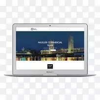 数字营销响应网页设计蓝色青蛙网页设计房地产.网页设计