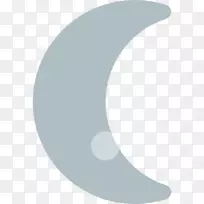 圆桌面壁纸角-半月PNG