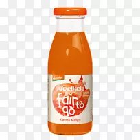 果汁有机食品沃克尔橙西番莲芒果汁