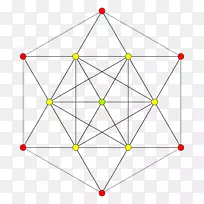 多元五维空间5-单纯形几何-正则4-多边形