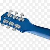 电吉他Gretsch电铸专业喷气式老式吉他和现代吉他.车身构造