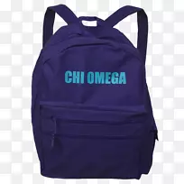 纽约巨人的背包标志和制服-chi omega