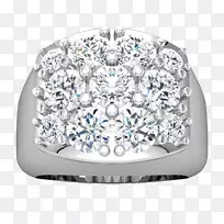 订婚戒指钻石珠宝钻石