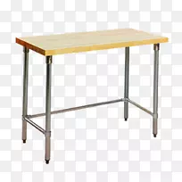 餐桌屠夫木工作台不锈钢工作台