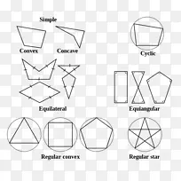 多边形三角形几何形状不规则三角形